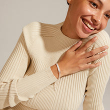 Lade das Bild in den Galerie-Viewer, PILGRIM Armband HEAT, in Silber