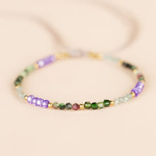 Lade das Bild in den Galerie-Viewer, MUJA JUMA Armband Apatit & Zirconia in Gold