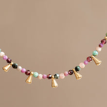 Lade das Bild in den Galerie-Viewer, MUJA JUMA Halskette SOUL, Phosphosiderit, in Gold