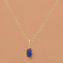 Lade das Bild in den Galerie-Viewer, MUJA JUMA Kette Briony, Lapislazuli, in Gold