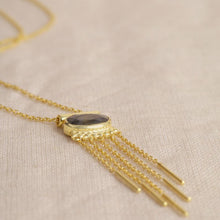 Lade das Bild in den Galerie-Viewer, MUJA JUMA Kette Q’ero, Labradorit, in Gold