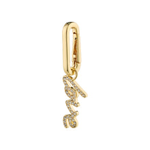 Lade das Bild in den Galerie-Viewer, PILGRIM Anhänger CHARM, LOVE, in Gold