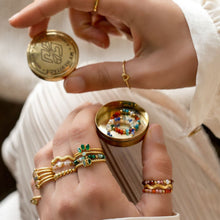 Lade das Bild in den Galerie-Viewer, MUJA JUMA Ring ELASTIC, Pastell, in Gold