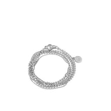 Lade das Bild in den Galerie-Viewer, SENCE Copenhagen Armband / Halskette HIPPIE, in Silber