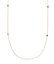 Lade das Bild in den Galerie-Viewer, SENCE Copenhagen Halskette X-MAS Hämatit, in Gold