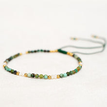 Lade das Bild in den Galerie-Viewer, MUJA JUMA Armband Turquoise and Pearl, in Gold