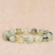 Lade das Bild in den Galerie-Viewer, MUJA JUMA Armband TALISMAN, Aventurin, in Gold