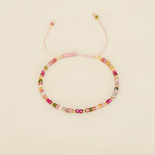 Lade das Bild in den Galerie-Viewer, MUJA JUMA Armband Turmalin-Rubin MIX, in Gold