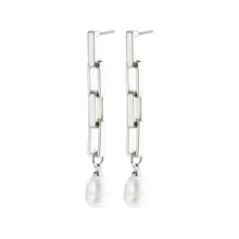 Lade das Bild in den Galerie-Viewer, PILGRIM Ohrringe COLOMBA, in Silber