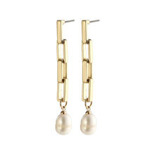 Lade das Bild in den Galerie-Viewer, PILGRIM Ohrringe COLOMBA, in Gold