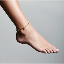 Lade das Bild in den Galerie-Viewer, PILGRIM Fußkettchen RIVER, in Gold