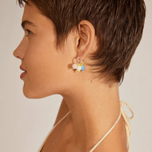 Lade das Bild in den Galerie-Viewer, PILGRIM Ohrringe Creolen JACOBINE, in Silber