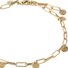 Lade das Bild in den Galerie-Viewer, PILGRIM Fußkettchen RIVER, in Gold