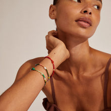 Lade das Bild in den Galerie-Viewer, PILGRIM Armband INDIANA, Rot