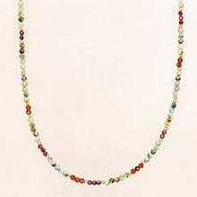 Lade das Bild in den Galerie-Viewer, MUJA JUMA Halskette TALISMAN Türkis, in Gold