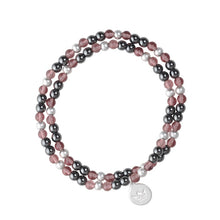 Lade das Bild in den Galerie-Viewer, SENCE Copenhagen Armband DIVERSITY Beads, Hämatit, in Silber