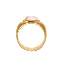 Lade das Bild in den Galerie-Viewer, Sence Copenhagen Ring Diversity Beads, Aventurin, in Gold