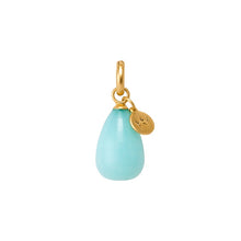 Lade das Bild in den Galerie-Viewer, SENCE Copenhagen Charm BASIC Aquamarin, in Gold