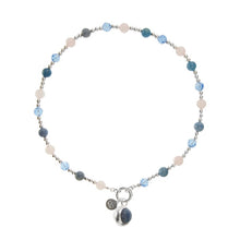 Lade das Bild in den Galerie-Viewer, SENCE Copenhagen Kette THE MIX 2 in 1, Quarz, in Silber