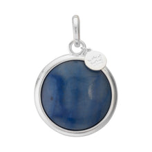 Lade das Bild in den Galerie-Viewer, SENCE Copenhagen Anhänger Charm THE MIX, Blau, in Silber