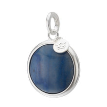 Lade das Bild in den Galerie-Viewer, SENCE Copenhagen Anhänger Charm THE MIX, Blau, in Silber