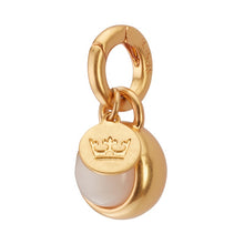 Lade das Bild in den Galerie-Viewer, SENCE Copenhagen Anhänger Charm THE MIX, Jade, in Gold