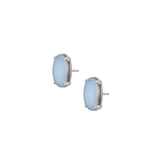 Lade das Bild in den Galerie-Viewer, SENCE Copenhagen Ohrstecker Opal, in Silber