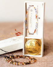 Lade das Bild in den Galerie-Viewer, MUJA JUMA Armband Turmalin MIX, in Gold