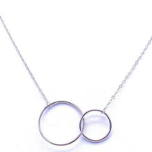Lade das Bild in den Galerie-Viewer, GLAM & GLORY Halskette DOUBLE RING
