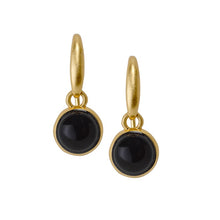 Lade das Bild in den Galerie-Viewer, SENCE Copenhagen Ohrringe ESSENTIALS- Achat, in Gold