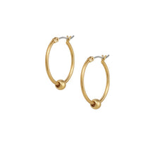 Lade das Bild in den Galerie-Viewer, SENCE Copenhagen Ohrringe, Creolen ESSENTIALS, in Gold