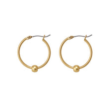 Lade das Bild in den Galerie-Viewer, SENCE Copenhagen Ohrringe, Creolen ESSENTIALS, in Gold