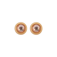 Lade das Bild in den Galerie-Viewer, SENCE Copenhagen Ohrstecker THE MIX Crystal, Rosa in Gold