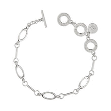 Lade das Bild in den Galerie-Viewer, SENCE Copenhagen Armband OVALS Fine, in Silber