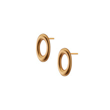Lade das Bild in den Galerie-Viewer, SENCE Copenhagen Ohrstecker OVALS, in Gold