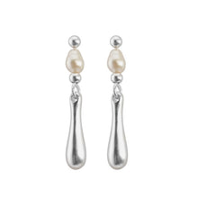 Lade das Bild in den Galerie-Viewer, SENCE Copenhagen Ohrringe PEARLS Freshpearl, in Silber