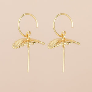 MUJA JUMA Ohrringe DRAGONFLY, in Gold