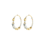 PILGRIM Ohrringe Kreolen, Hoops, FORCE, in Gold