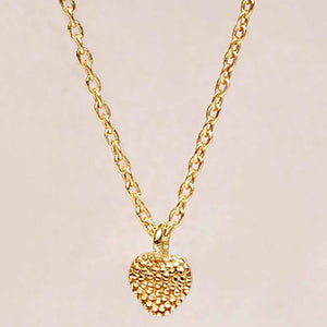 MUJA JUMA Halskette HEART, in Gold