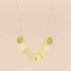 MUJA JUMA Halskette Heliconian big coins, in Gold