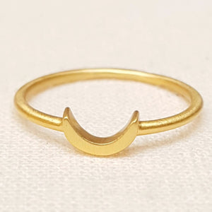 MUJA JUMA Ring MAREE, in Gold, Gr.56