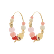 PILGRIM Ohrringe Kreolen, Hoops, DREAM, in Gold
