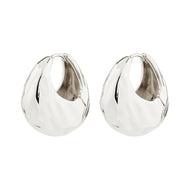 PILGRIM Creolen BELIEVE chunky, in Silber