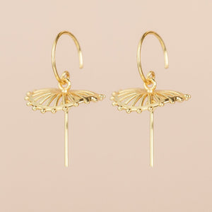 MUJA JUMA Ohrringe DRAGONFLY, in Gold