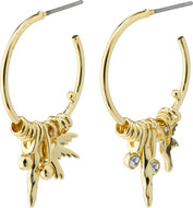 Pilgrim Ohrringe Creolen FREDOM Hoop, in Gold