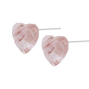 SENCE Copenhagen Ohrstecker LOVE- Wassermelonen-Stein