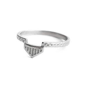 MUJA JUMA Ring AZTEKEN, in Silber, Gr. 54