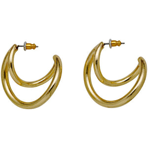 PILGRIM Creolen EARTH LUXE, in Gold