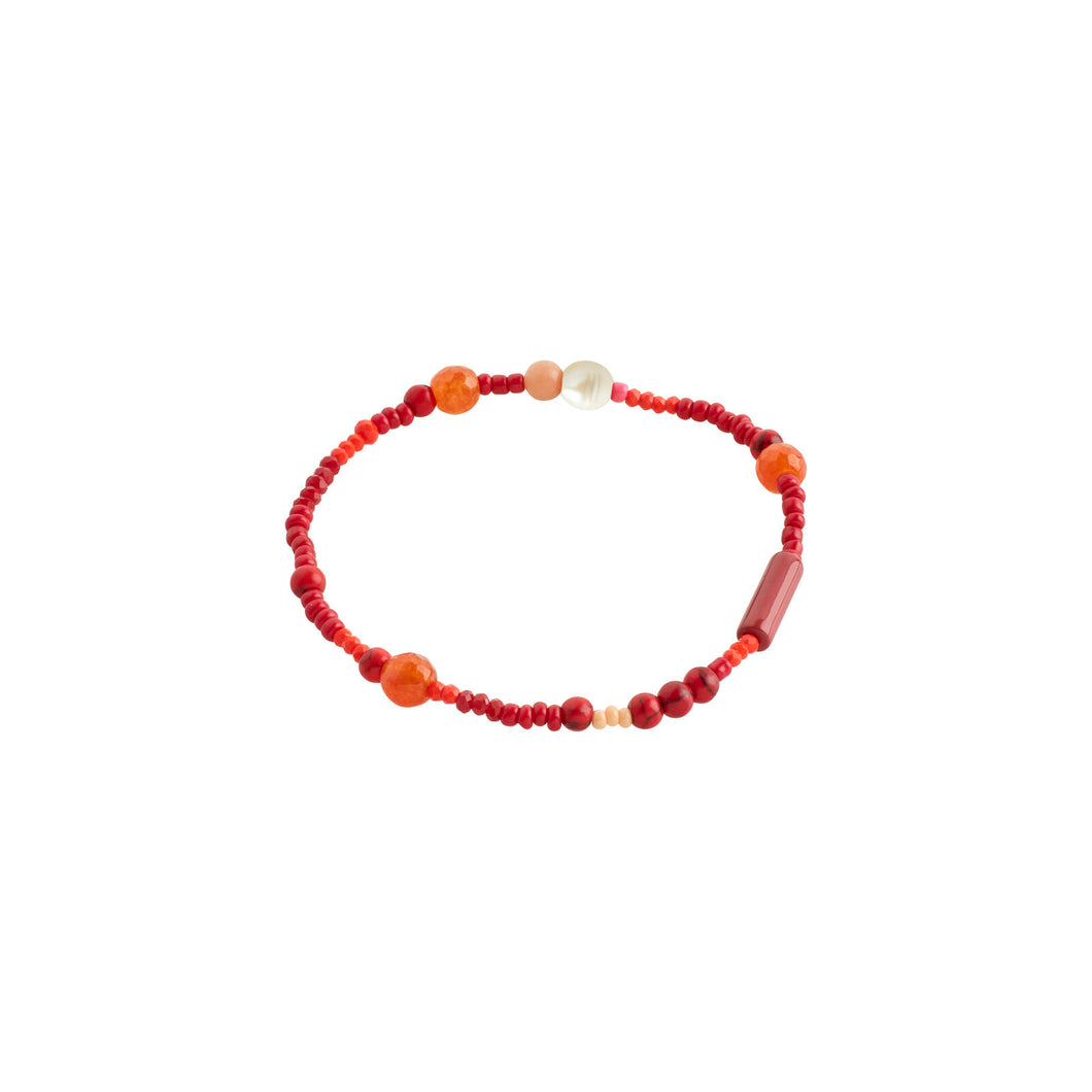 PILGRIM Armband INDIANA, Rot