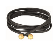 Sence Copenhagen Lederband BASIC Schwarz, in Gold